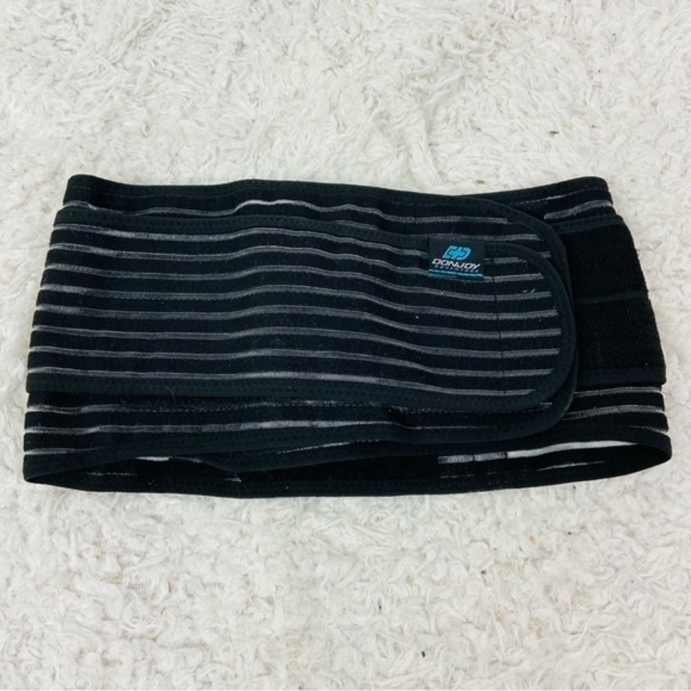 Donjoy Black and Gray stabilizing Waist back Support Belt size L / XL